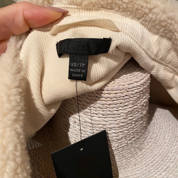 ATM Clothing Faux Shearling Jacket (Mulitple Sizes) NWT - Picture 9 of 10